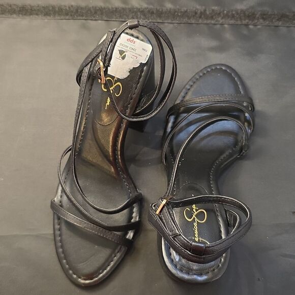 BRAND NEW JESSICA SIMPSON REYVIN BLOCK- HEEL SANDAL - Picture 4 of 16